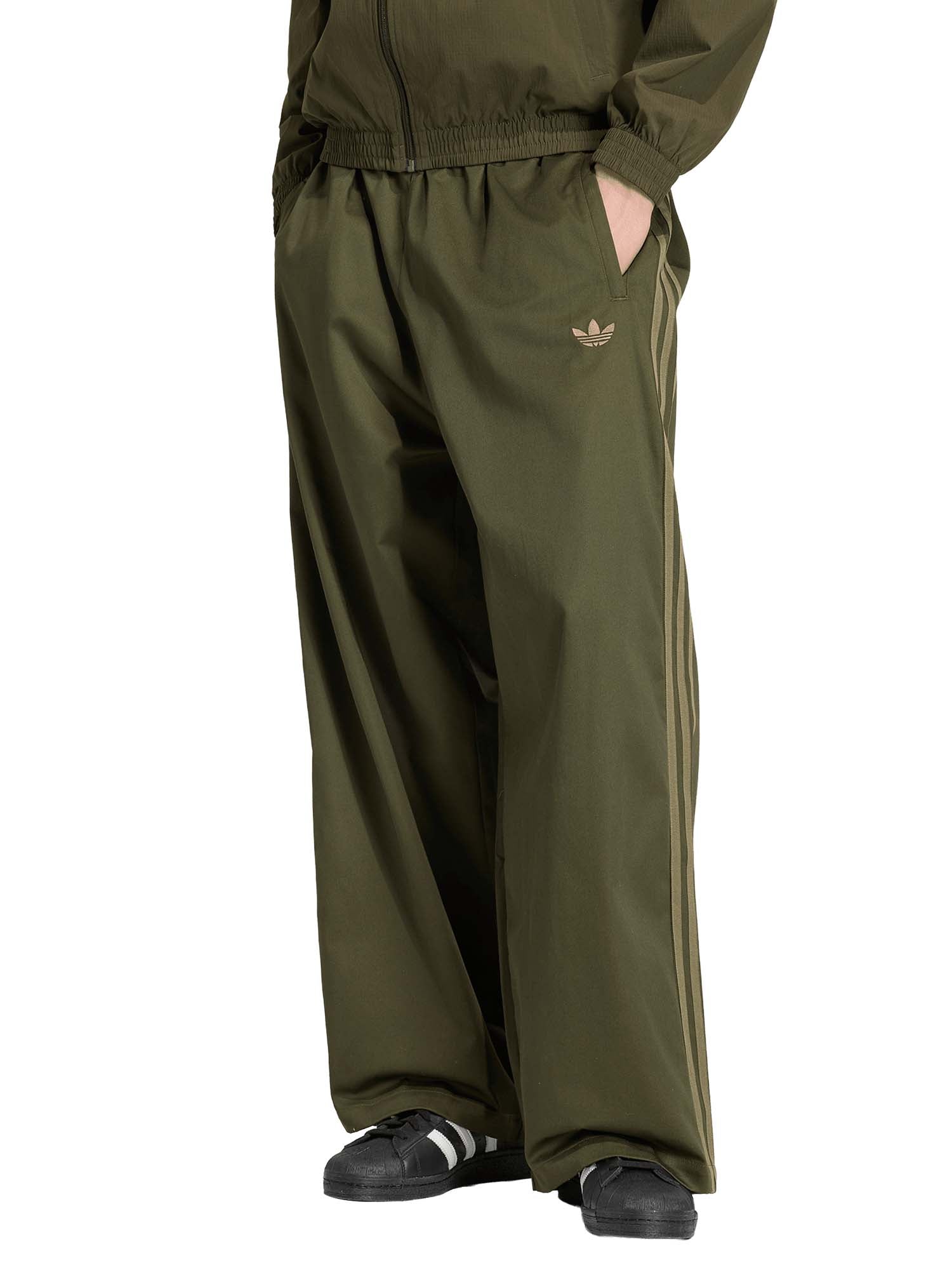Adidas Pantaloni Adicolor SST In Twill Di Cotone Verde