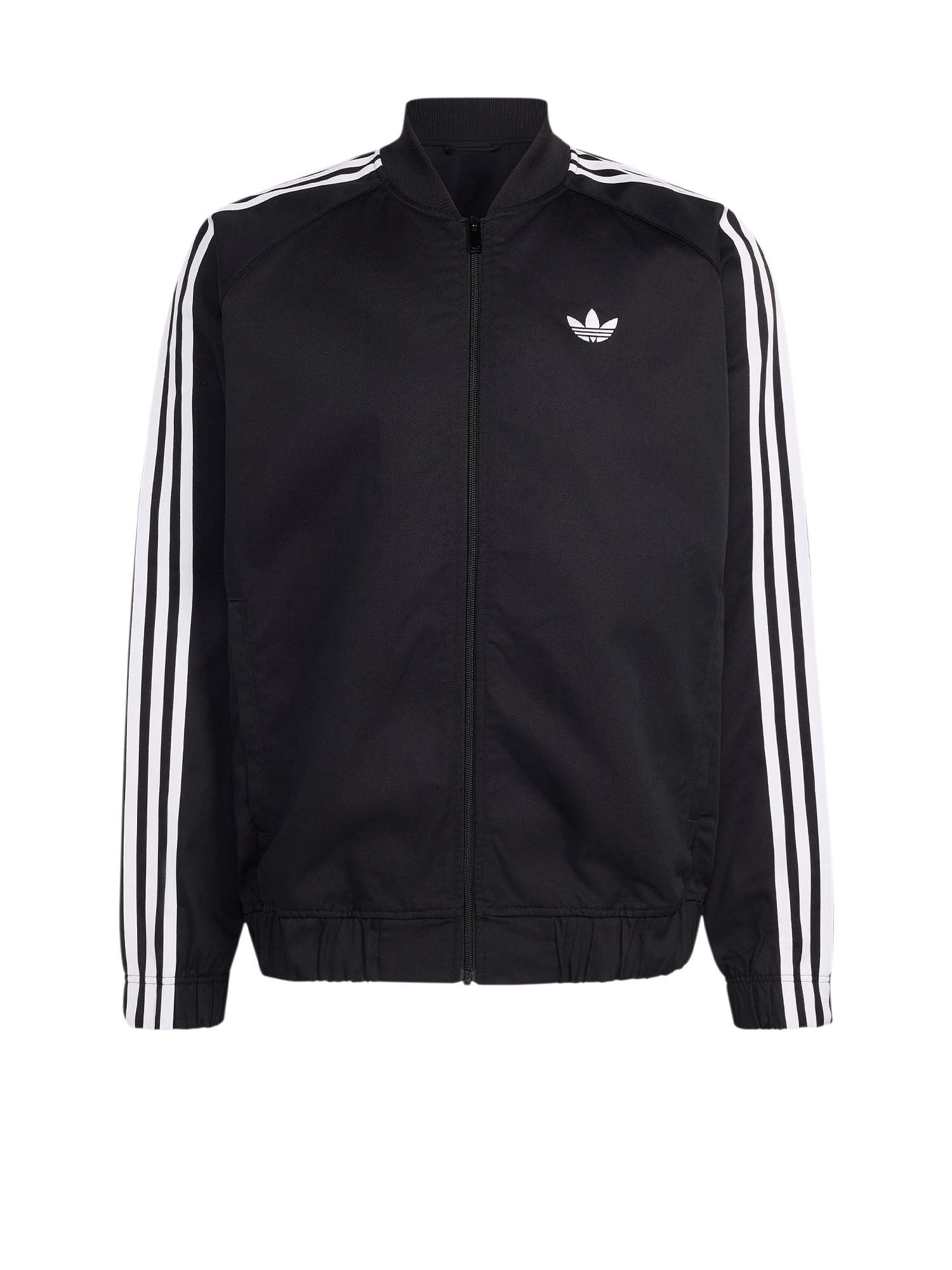 Adidas Giacca da Allenamento in Twill di Cotone Sst Adicolor Classics Nero