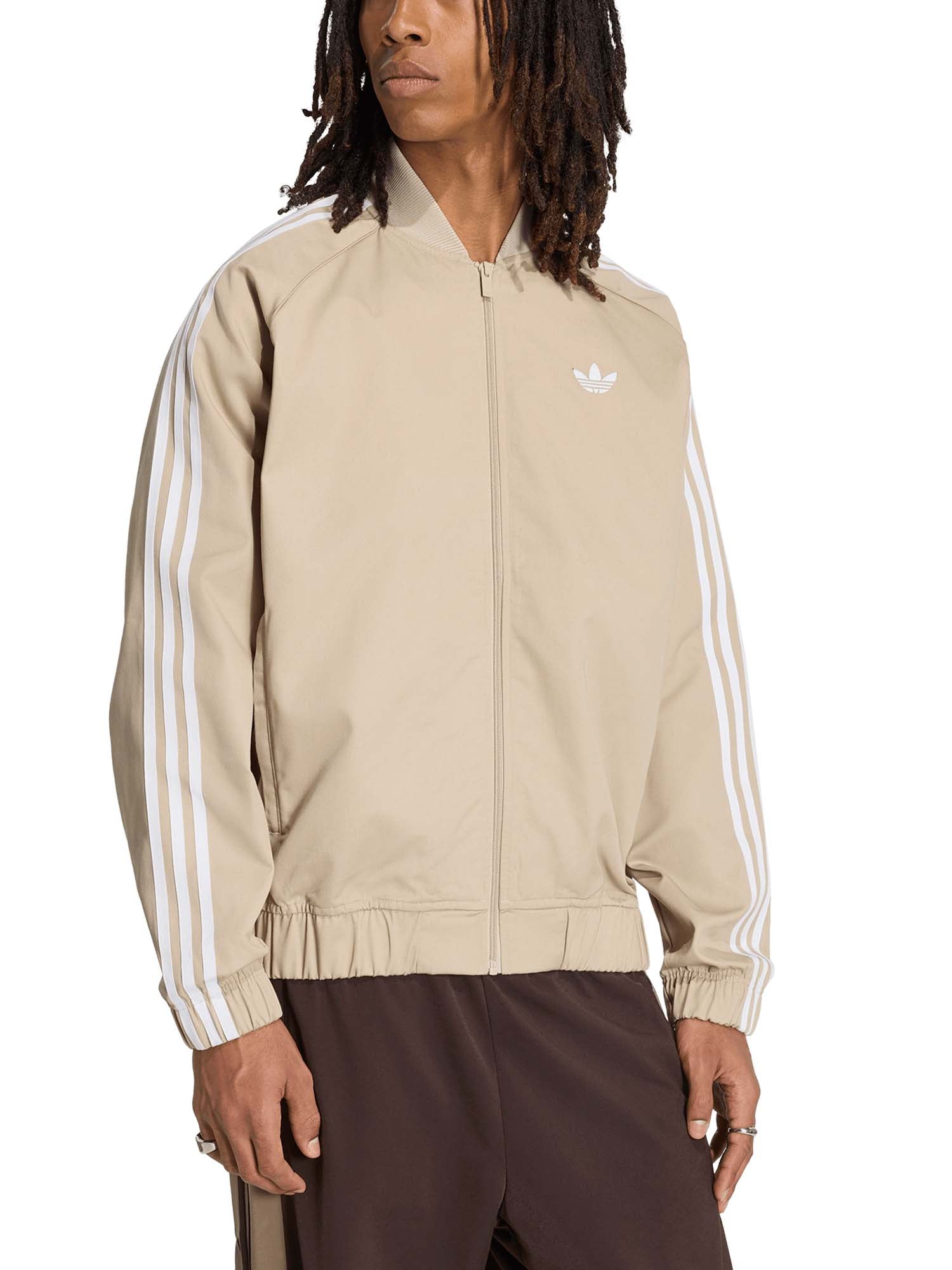 Adidas Giacca da allenamento Adicolor Classics SST in twill di cotone Verde