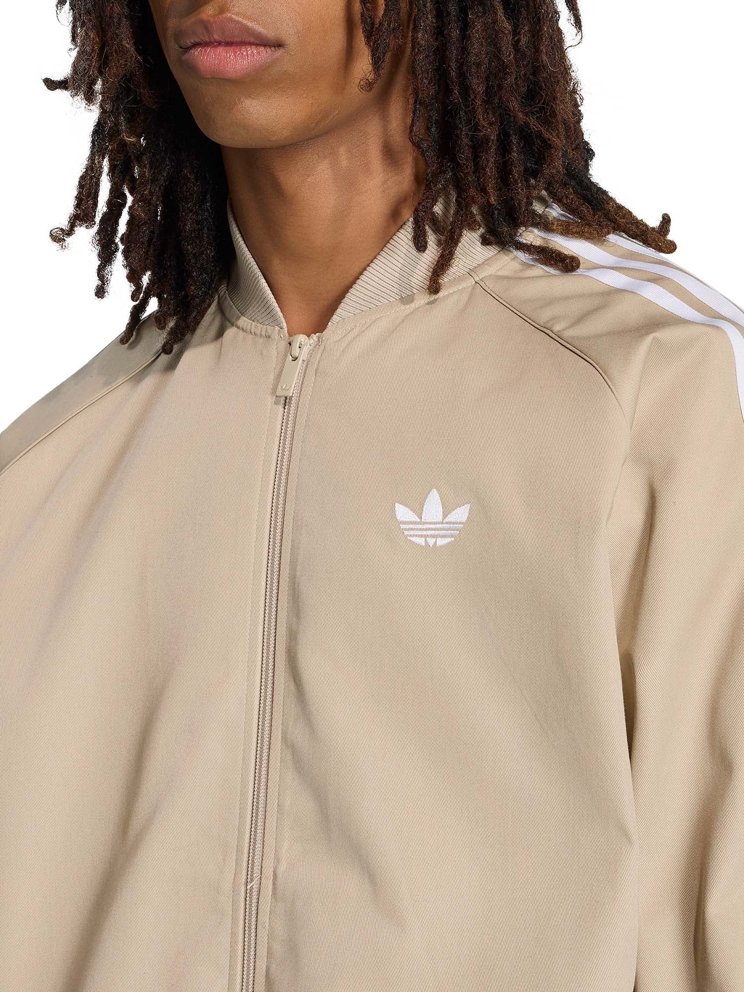 Adidas Giacca da allenamento Adicolor Classics SST in twill di cotone Verde