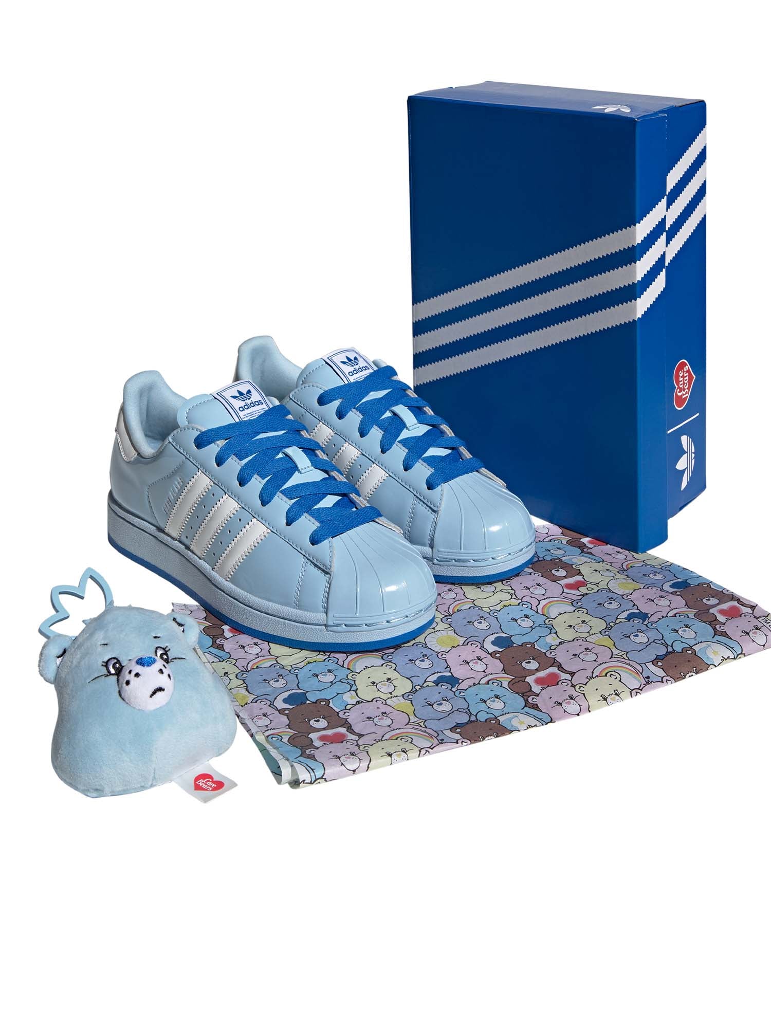 Adidas Scarpe Care Bears x adidas Superstar II Azzurro