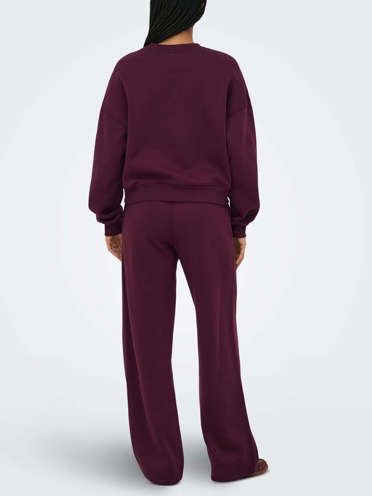 Only ONLBEST Felpa Bordeaux
