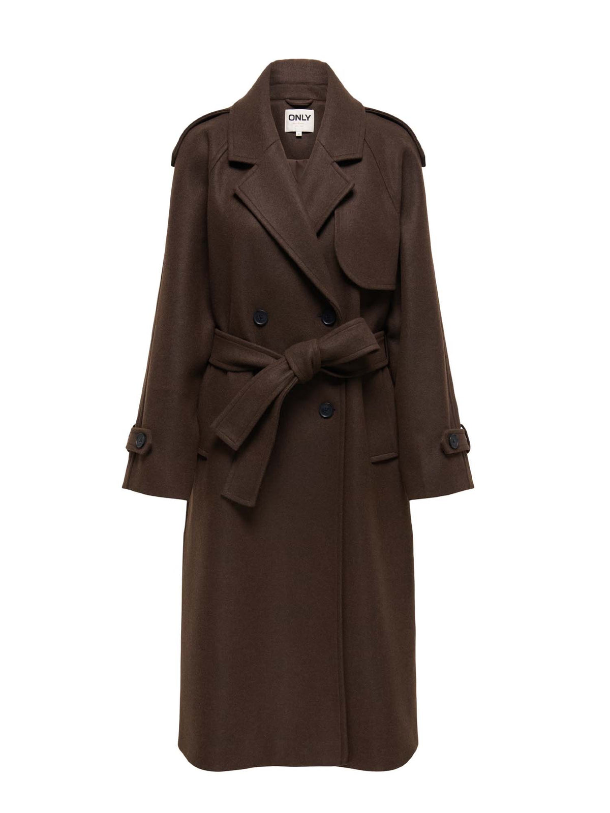Only ONLDEAR-TRILLION Cappotto Marrone