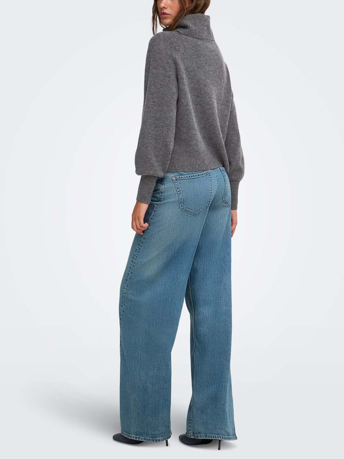 Only ONLOLIVIA Pullover Grigio