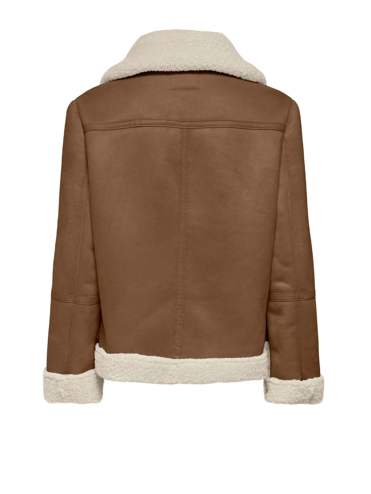 Only ONLZEN Giacca biker Marrone