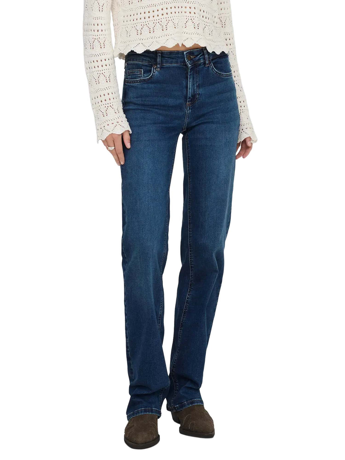 Only Onlblush Mid Straight Dnm Tai021 Noos Blu