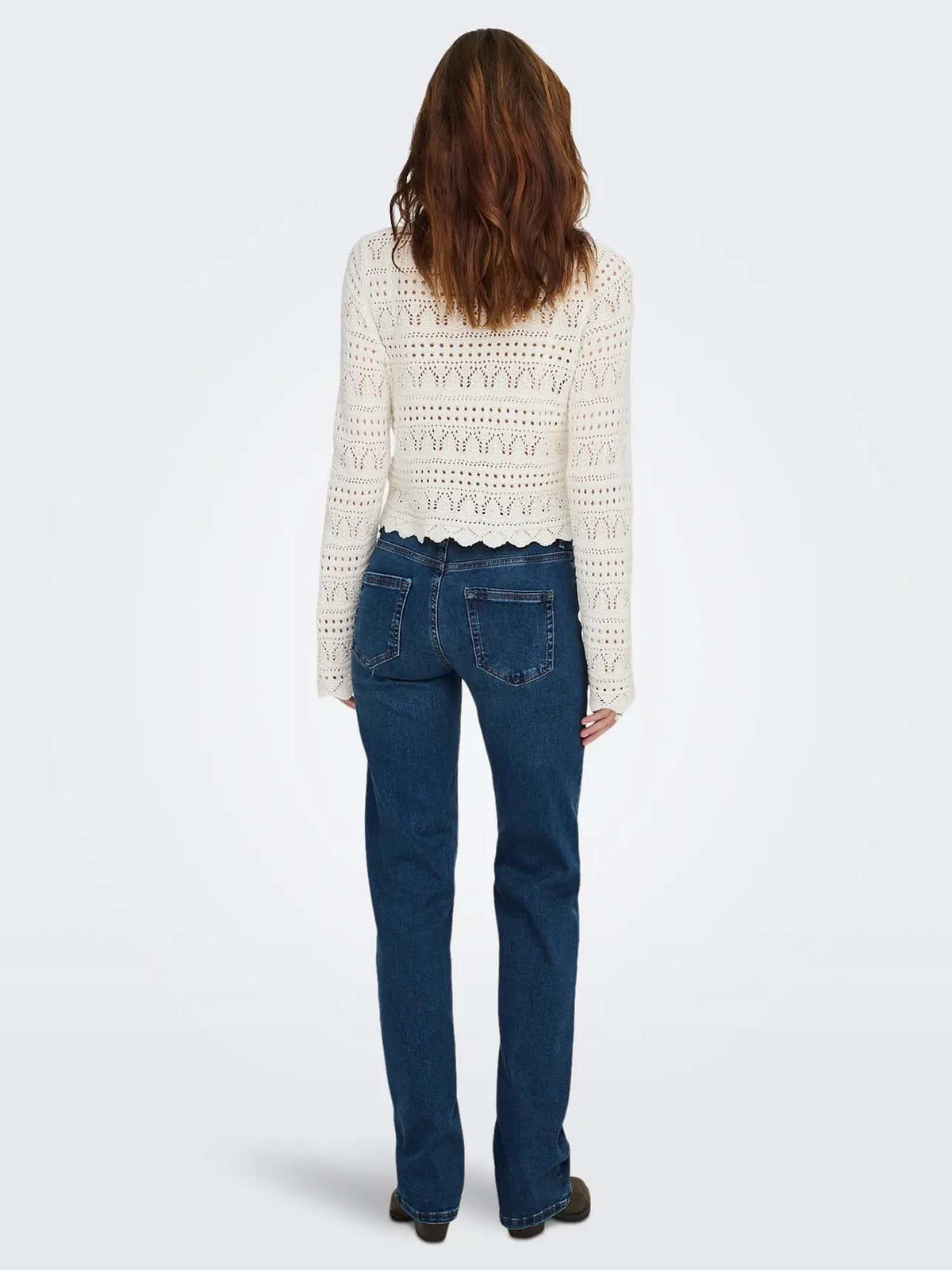 Only Onlblush Mid Straight Dnm Tai021 Noos Blu