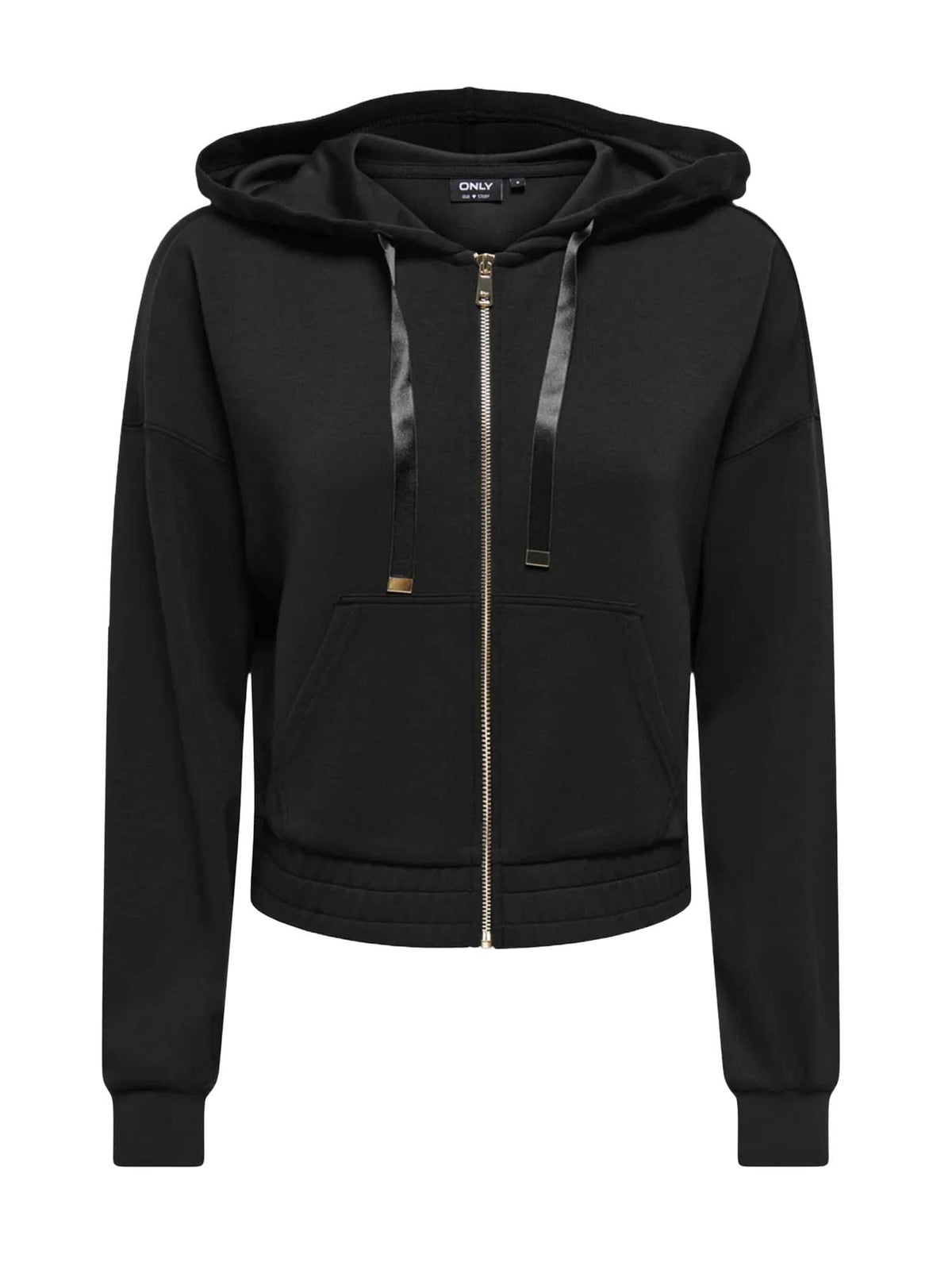 Only ONLMYRA L/S Hoodie Ub Swt Nero