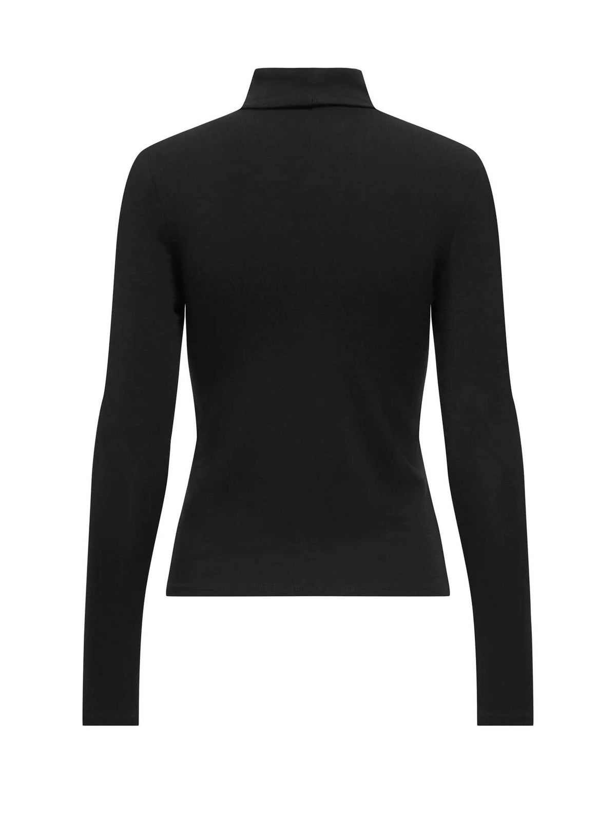 Only Onlglamour L/S Roll-Neck Top Jrs Noos Nero