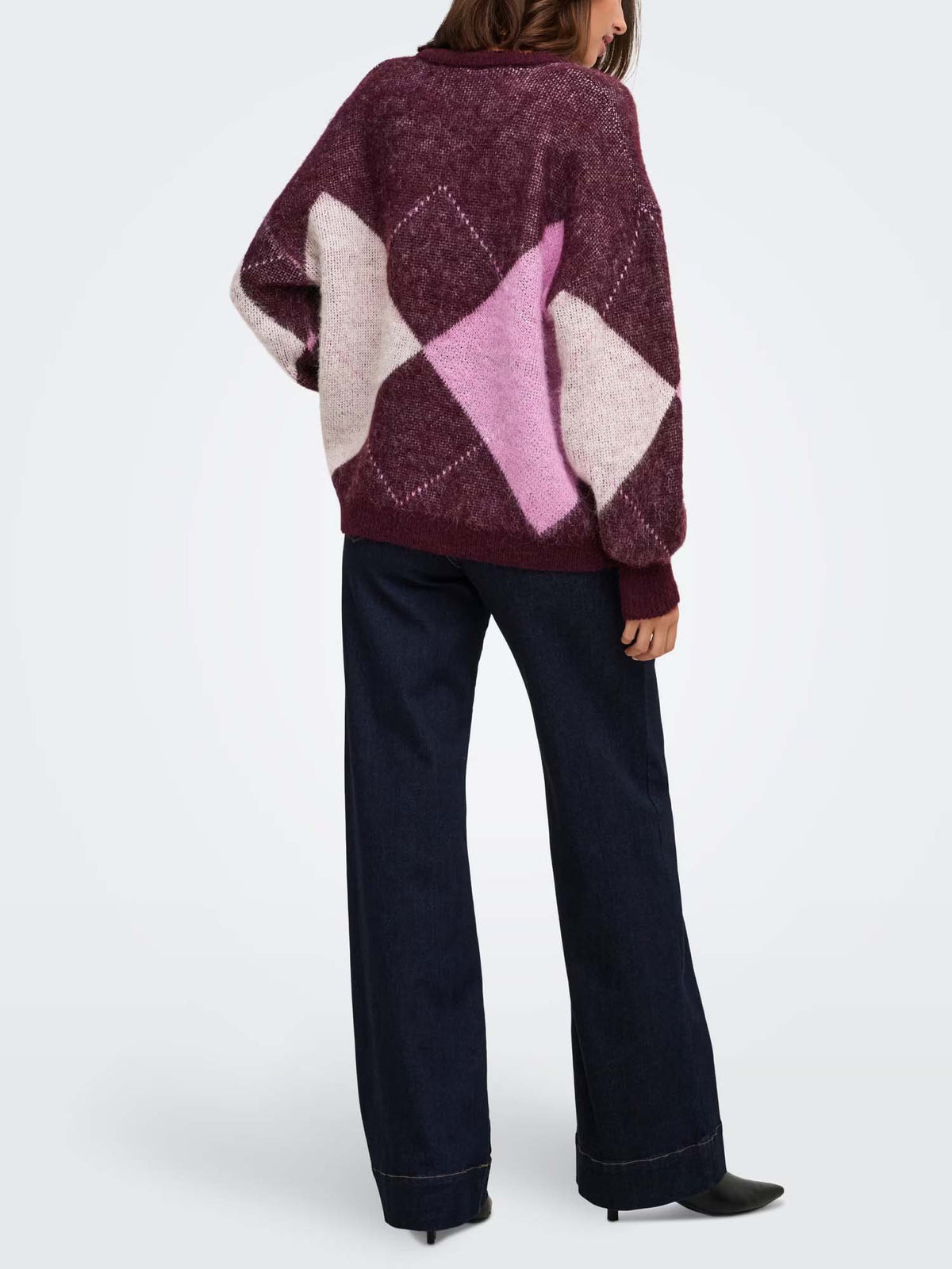 Only ONLNOEME Pullover Viola