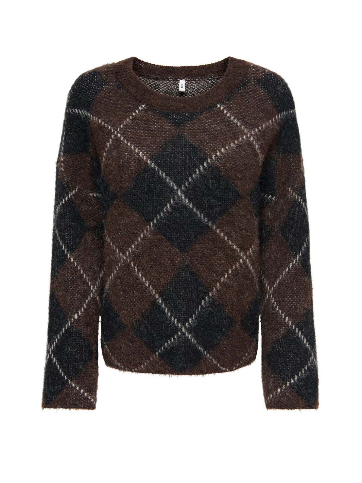 Only ONLNOEME Pullover Marrone
