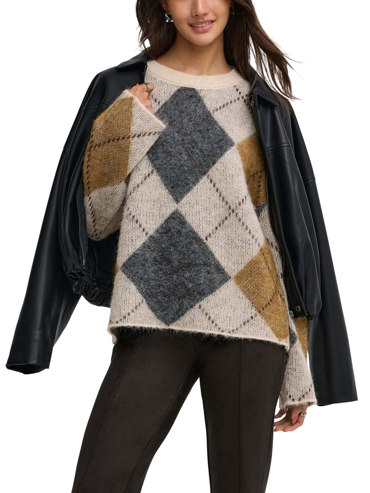 Only ONLNOEME Pullover Beige