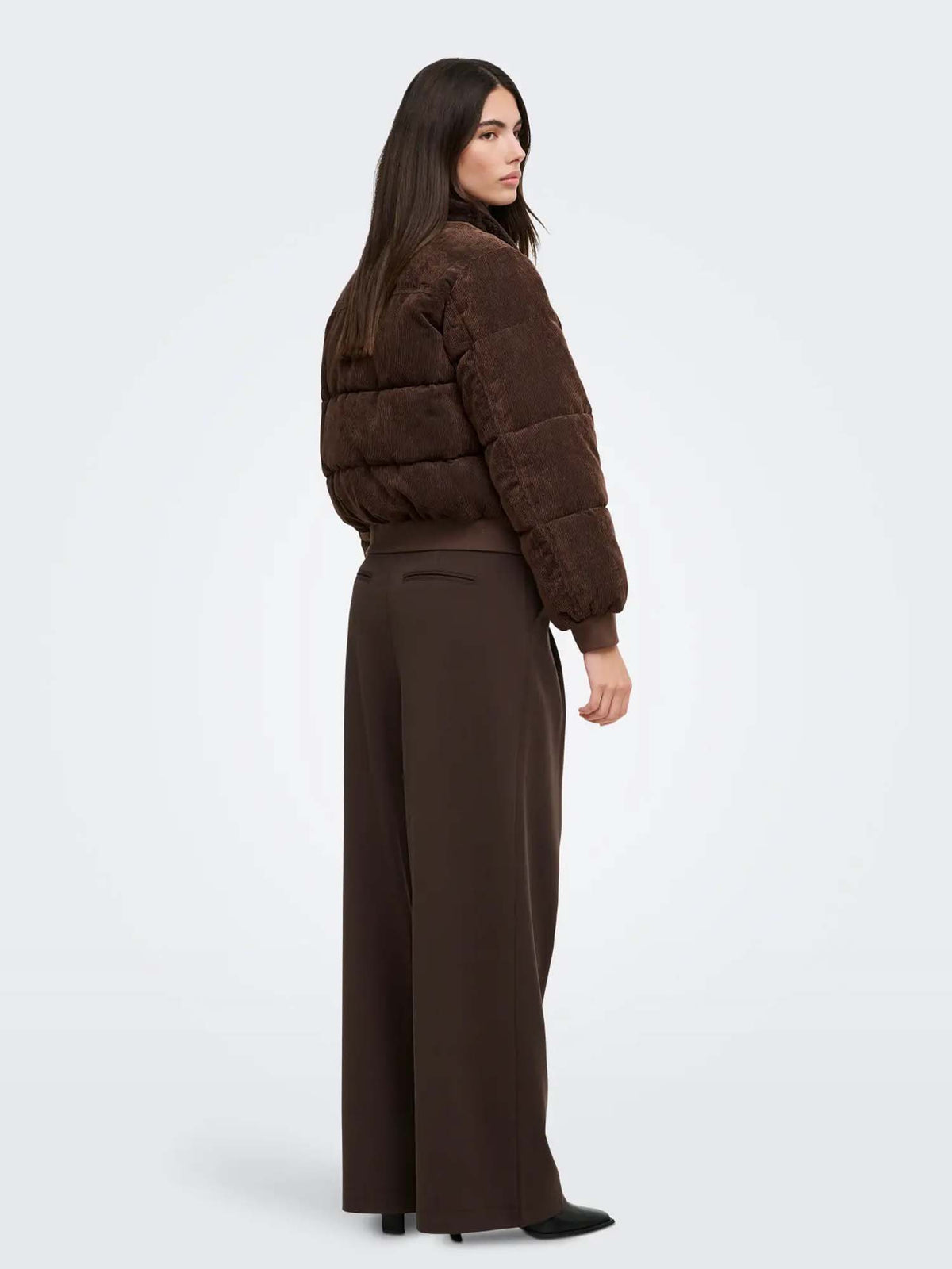 Only Onlnicoline Corduroy Bomber Otw Marrone