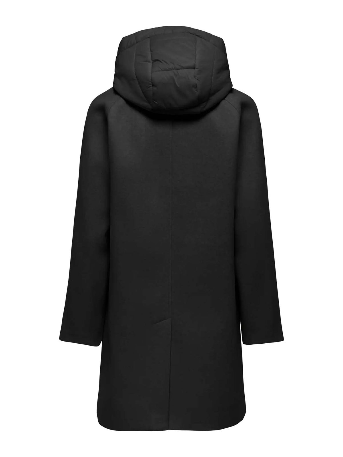 Only Onlbloom Hood Coat CS OTW Nero