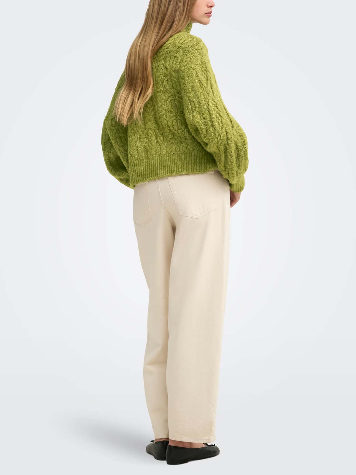 Only ONLHILDE Pullover Verde