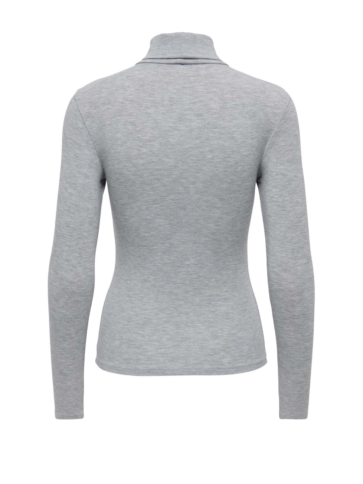 Only Onlglamour L/S Roll-Neck Top Jrs Noos Grigio