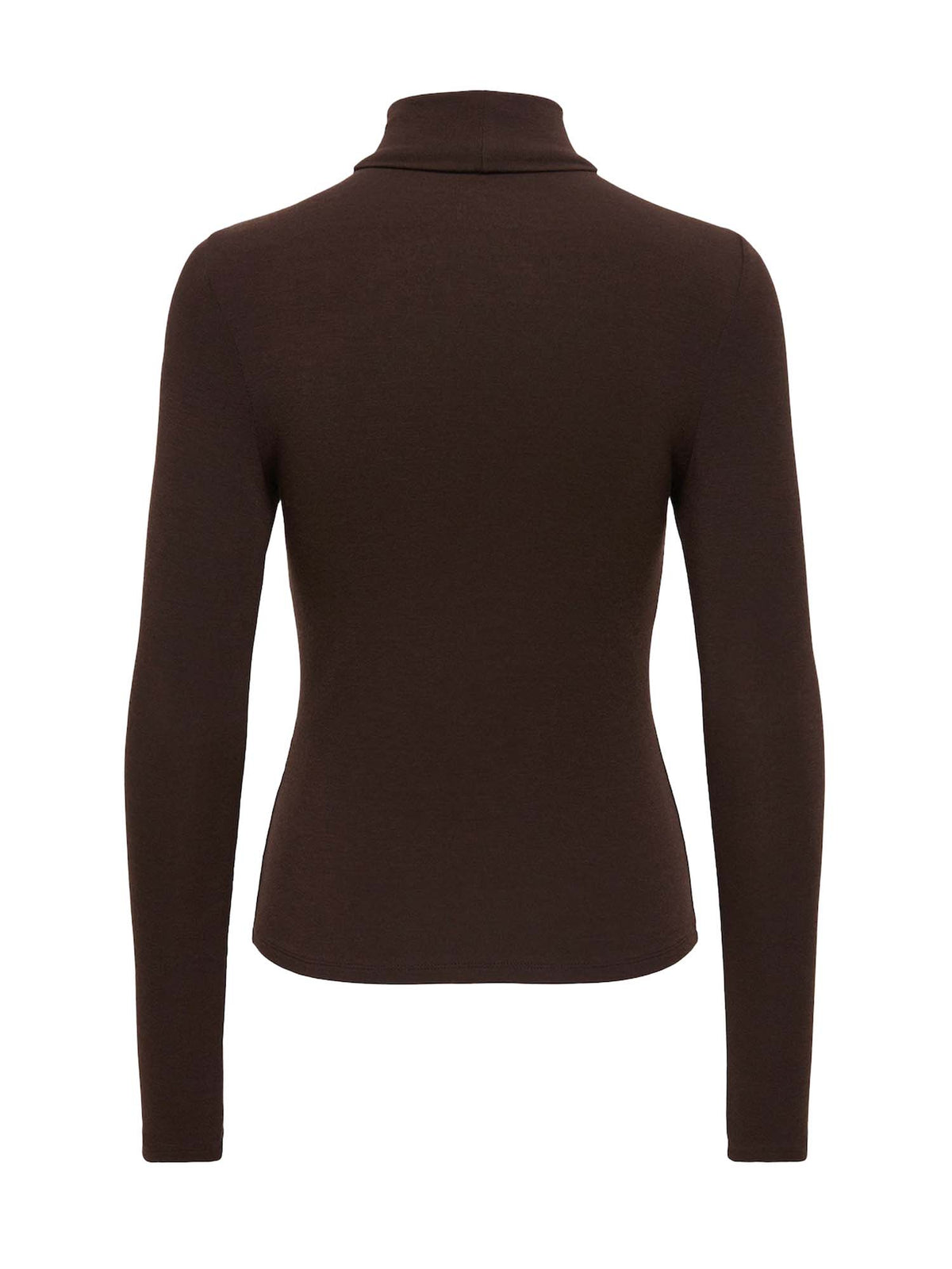 Only Onlglamour L/S Roll-Neck Top Jrs Noos Nero