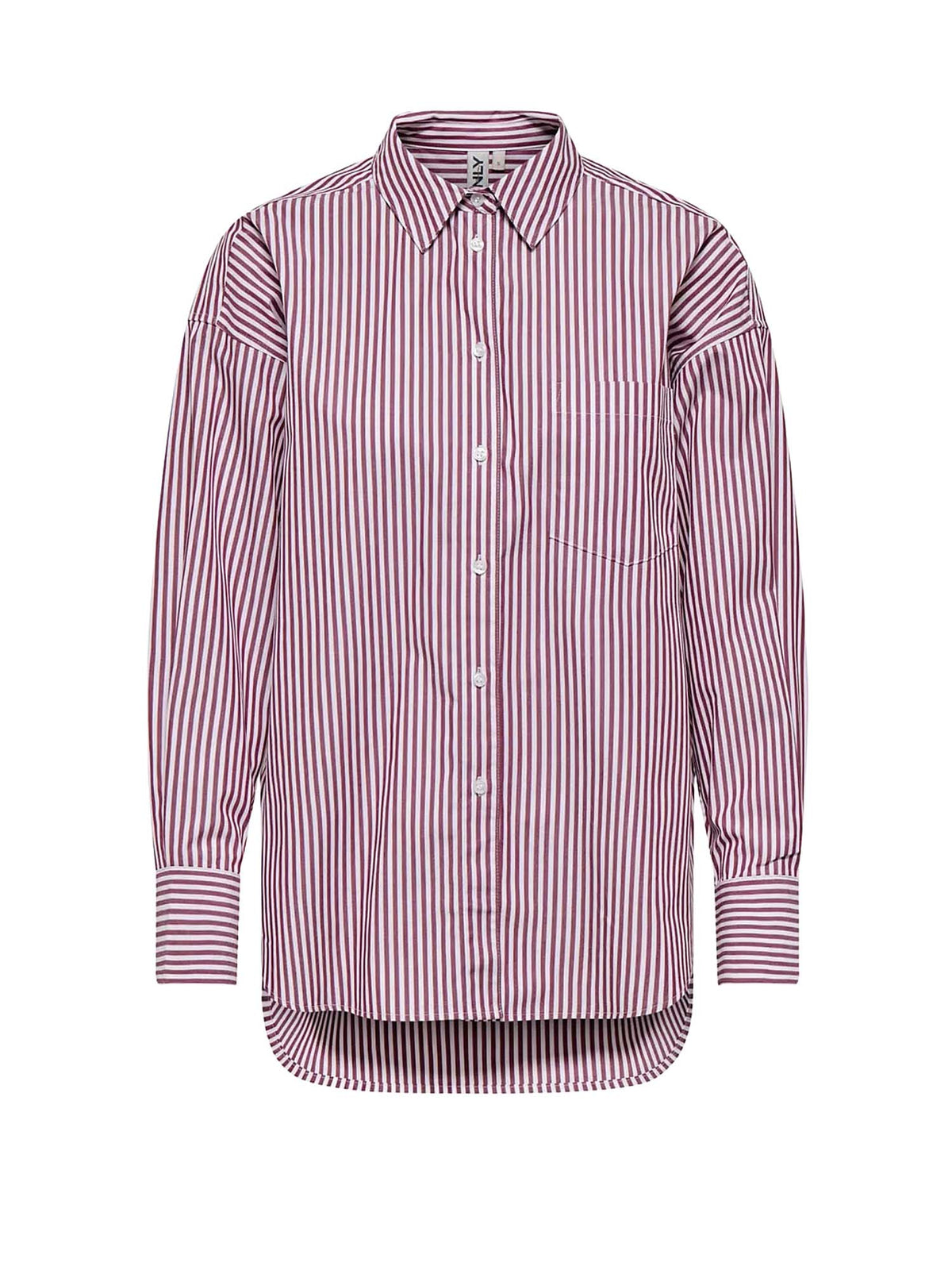 Only Onlvirana L/S Shirt Wvn Rosa