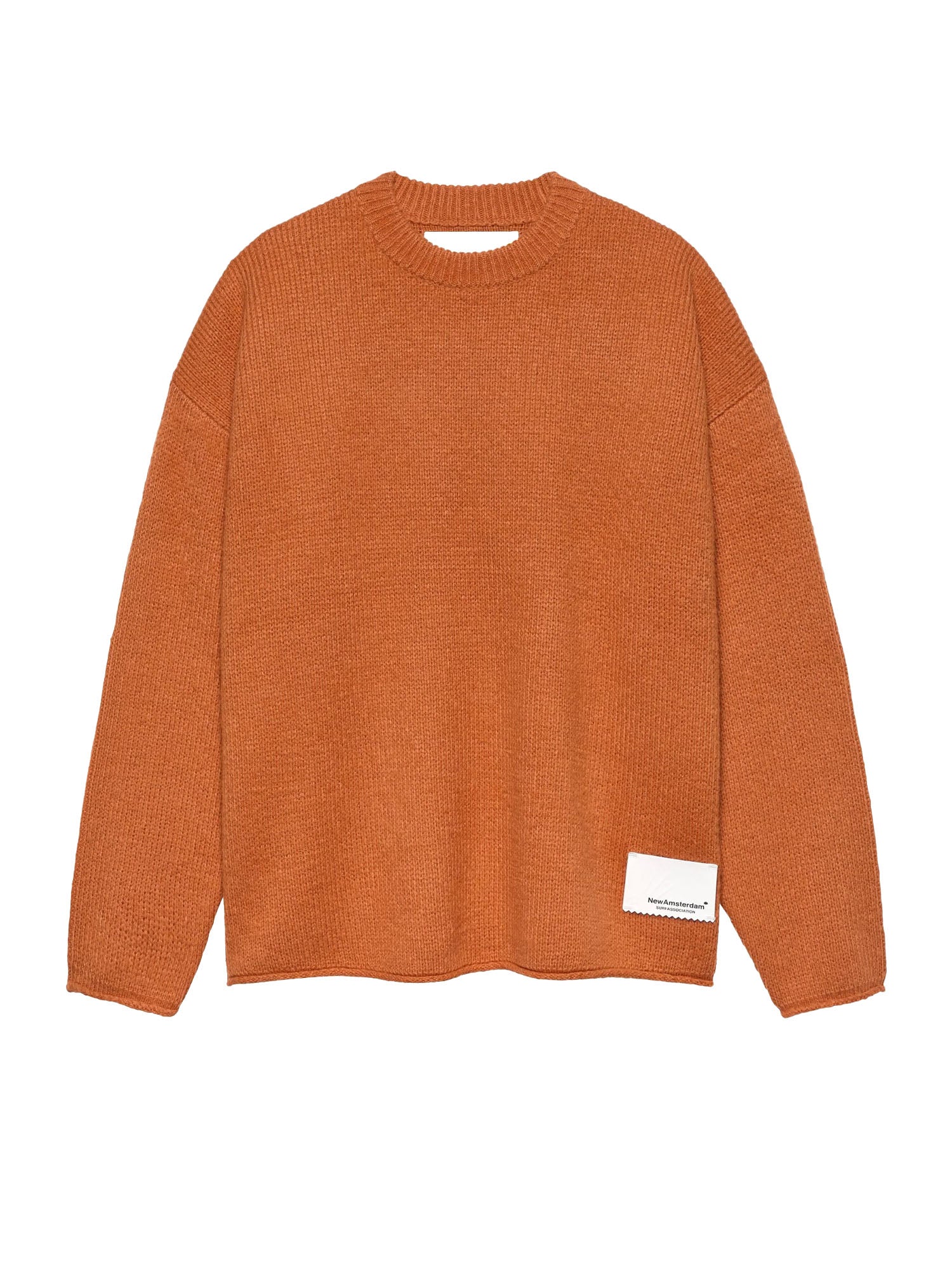 New Amsterdam Surf Association Tide Knit Burned Arancione