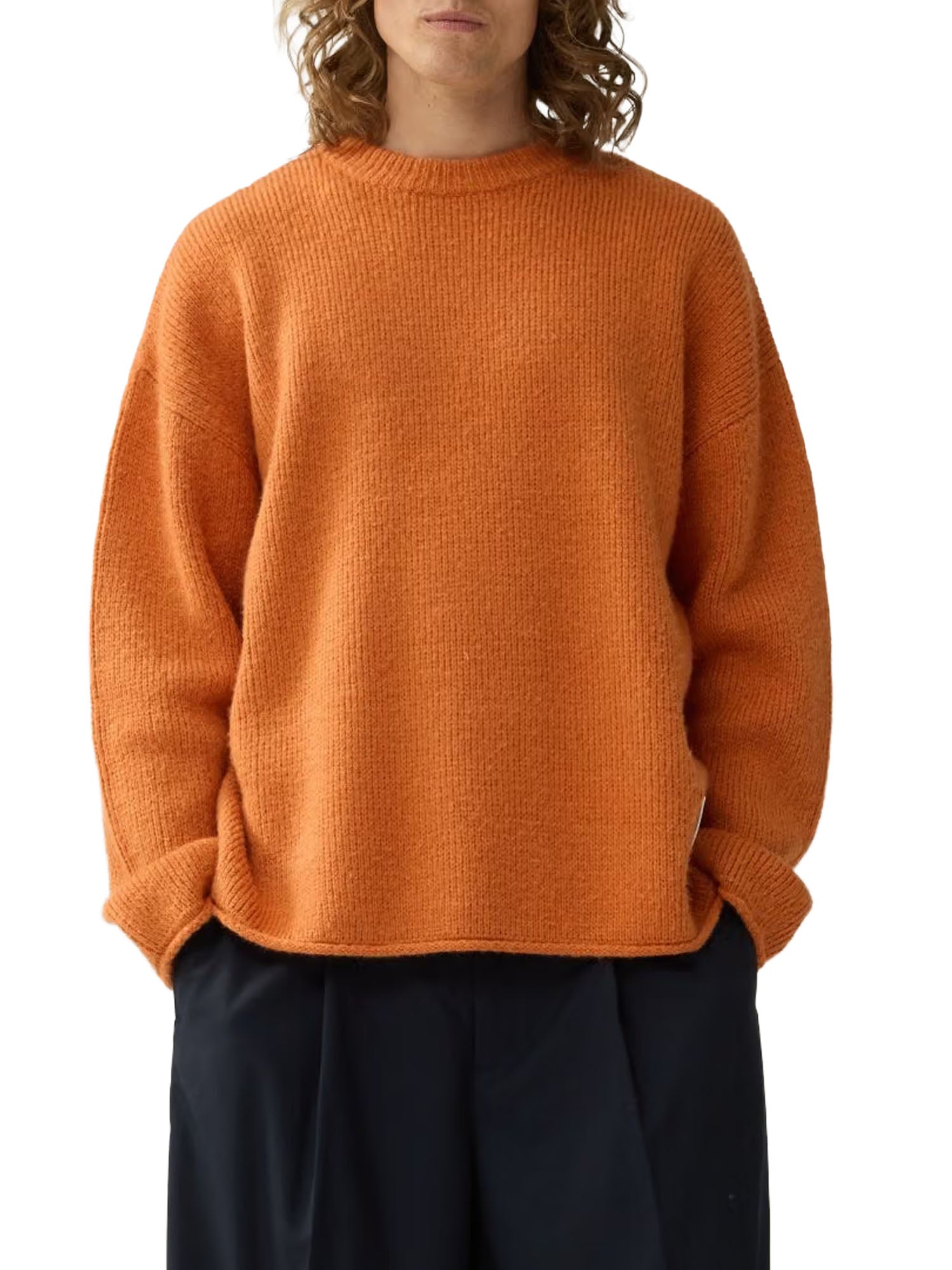 New Amsterdam Surf Association Tide Knit Burned Arancione