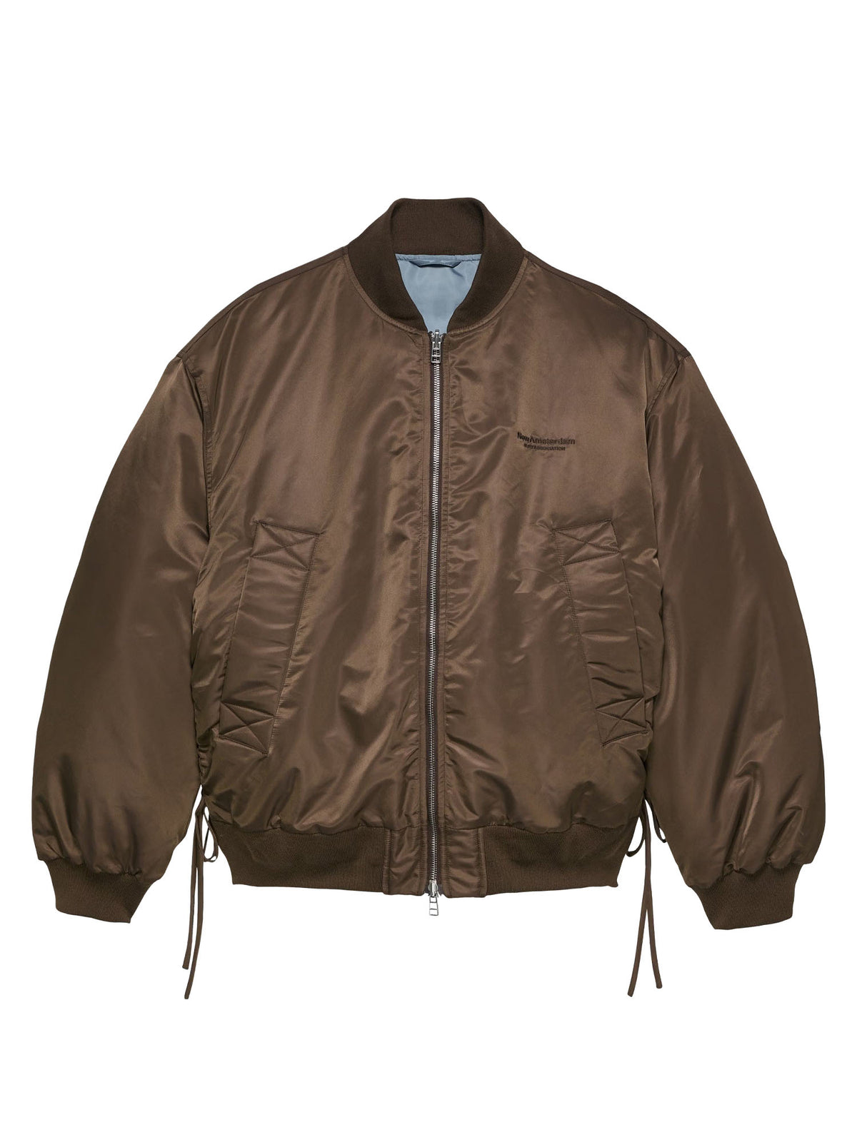 New Amsterdam Surf Association Giacca bomber reversibile Marrone