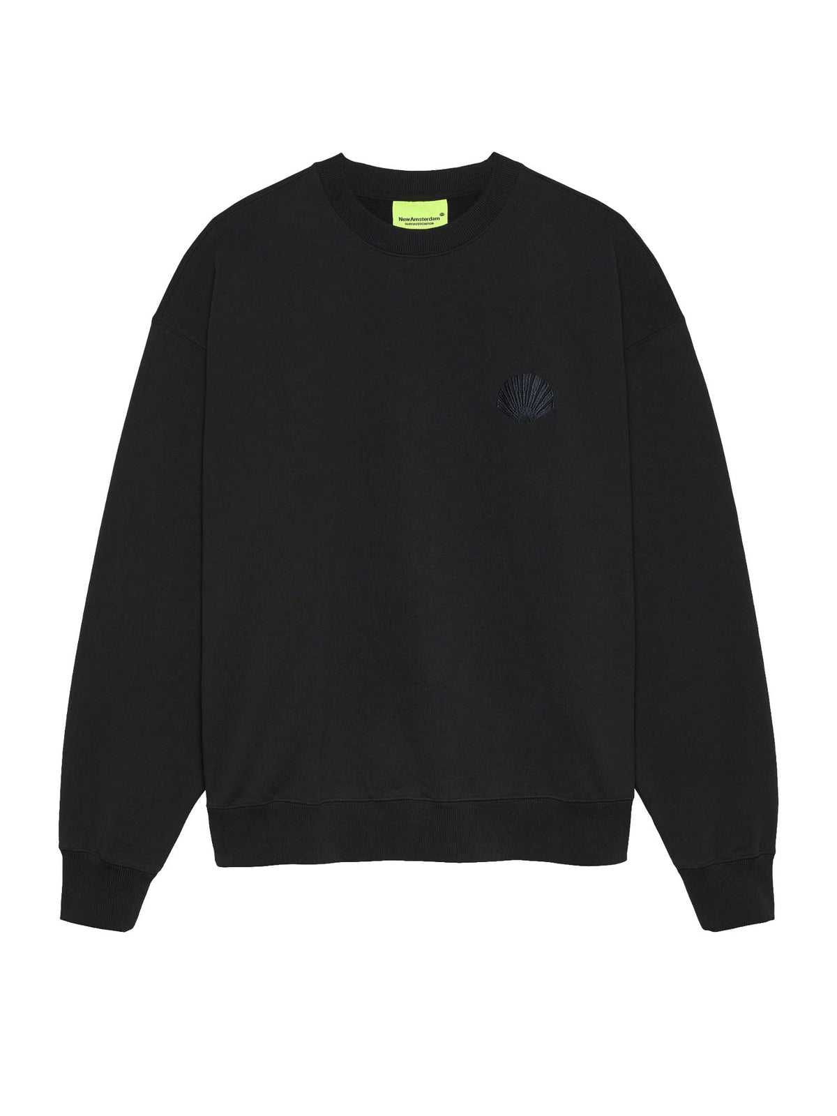 New Amsterdam Surf Association Logo Crewneck Nero