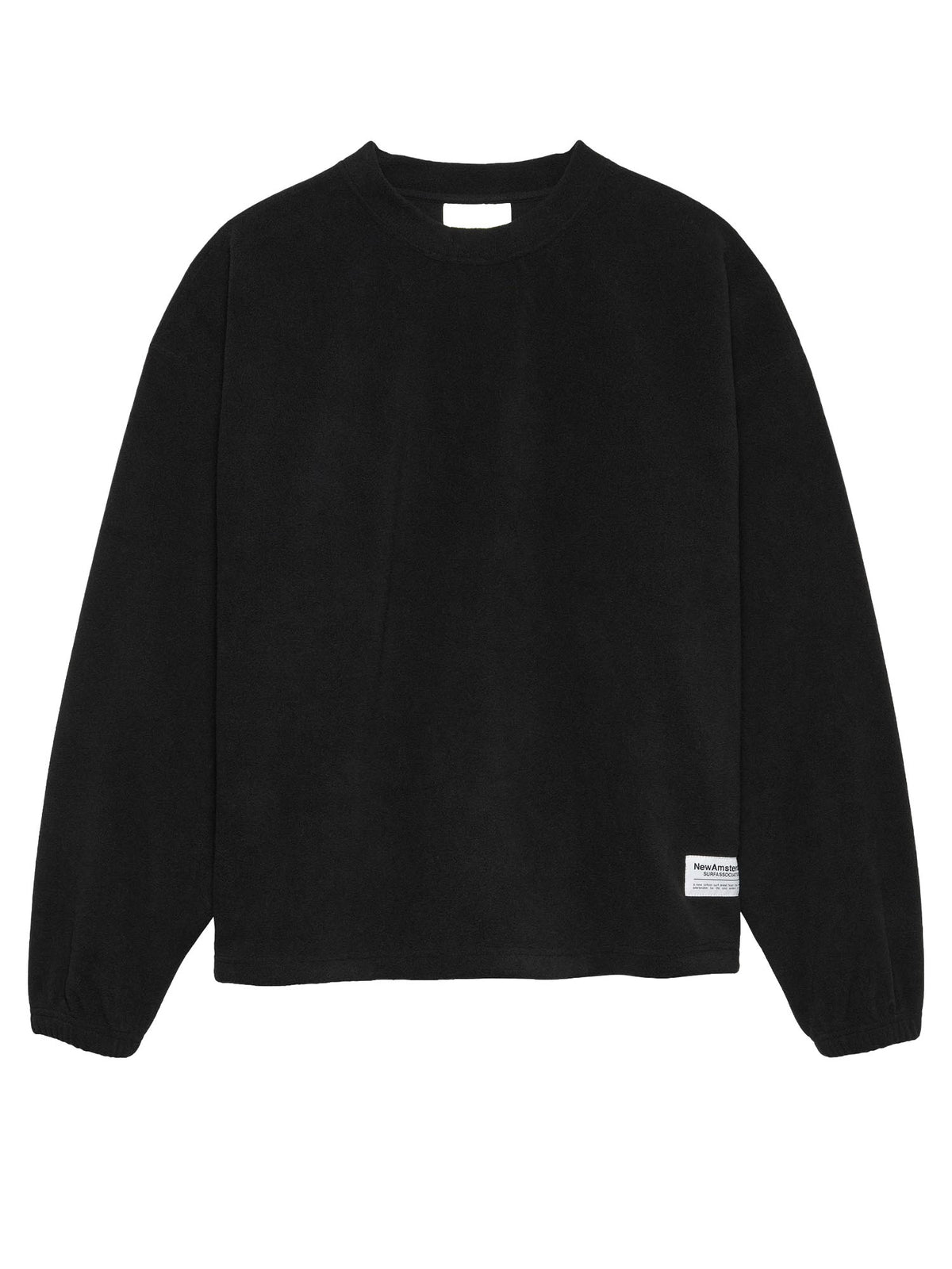 New Amsterdam Surf Association Pile girocollo Nero