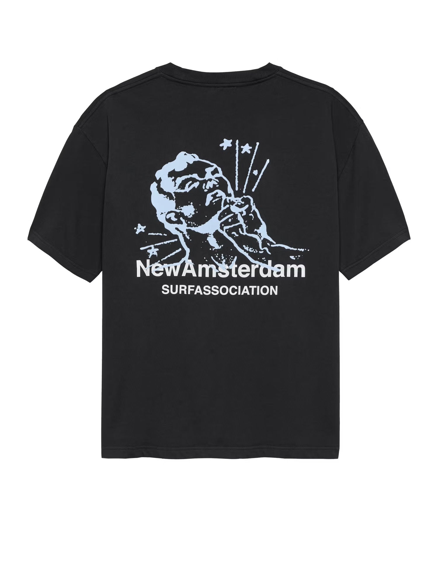 New Amsterdam Surf Association Knocked Tee Nero