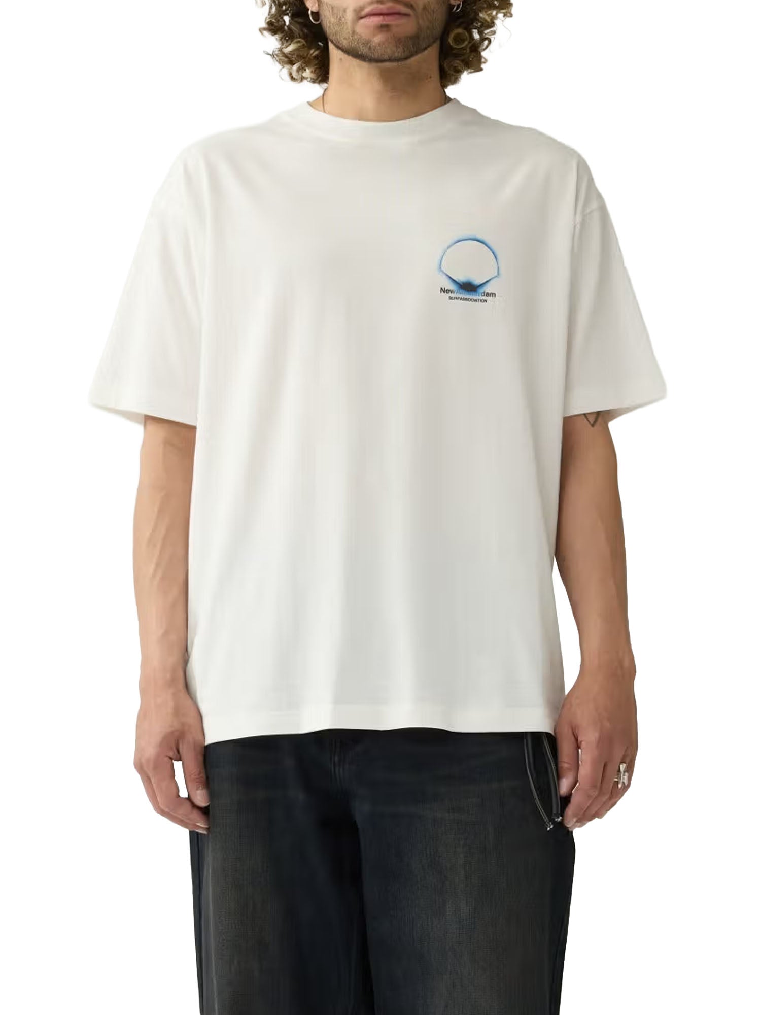 New Amsterdam Surf Association Eclipse Tee Bianco