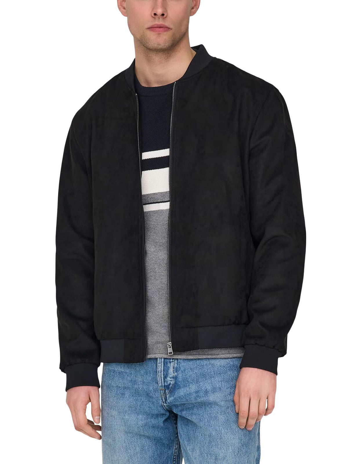 Only & Sons ONSLUCAS Giubbotto bomber Nero