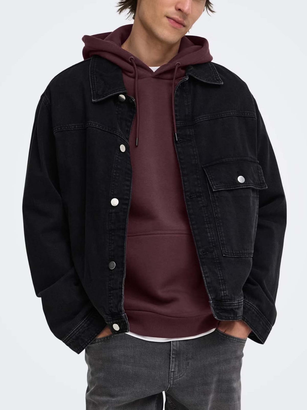 Only & Sons Ceres Hoodie Sweat Viola