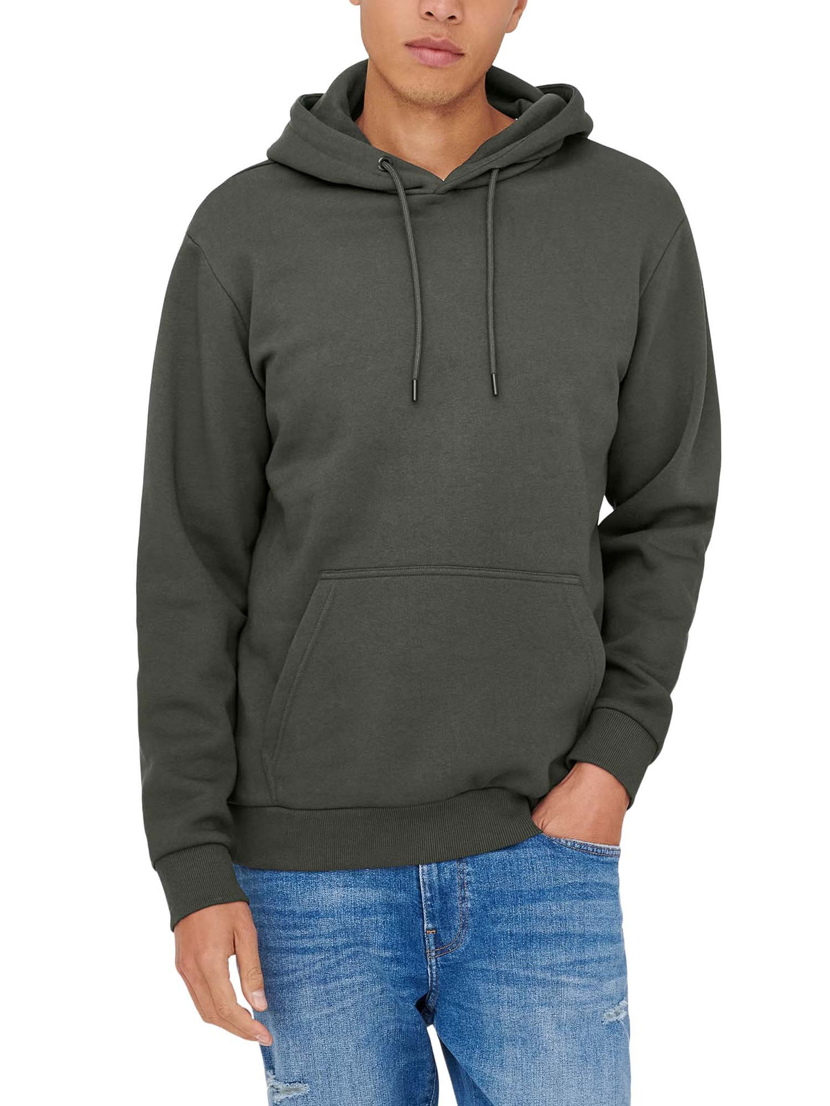 Only & Sons Ceres Hoodie Sweat Verde