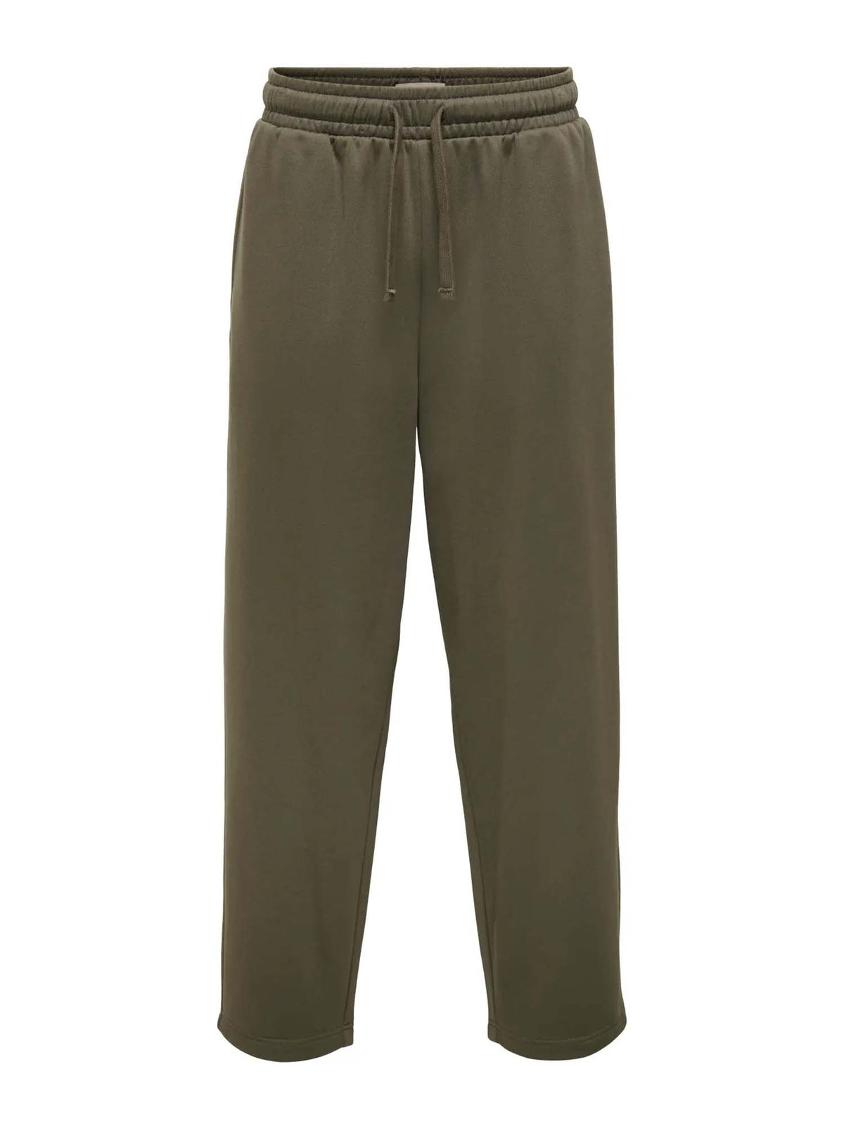 Only & Sons ONSCERES Wide Leg Fit Pantaloni in felpa Verde