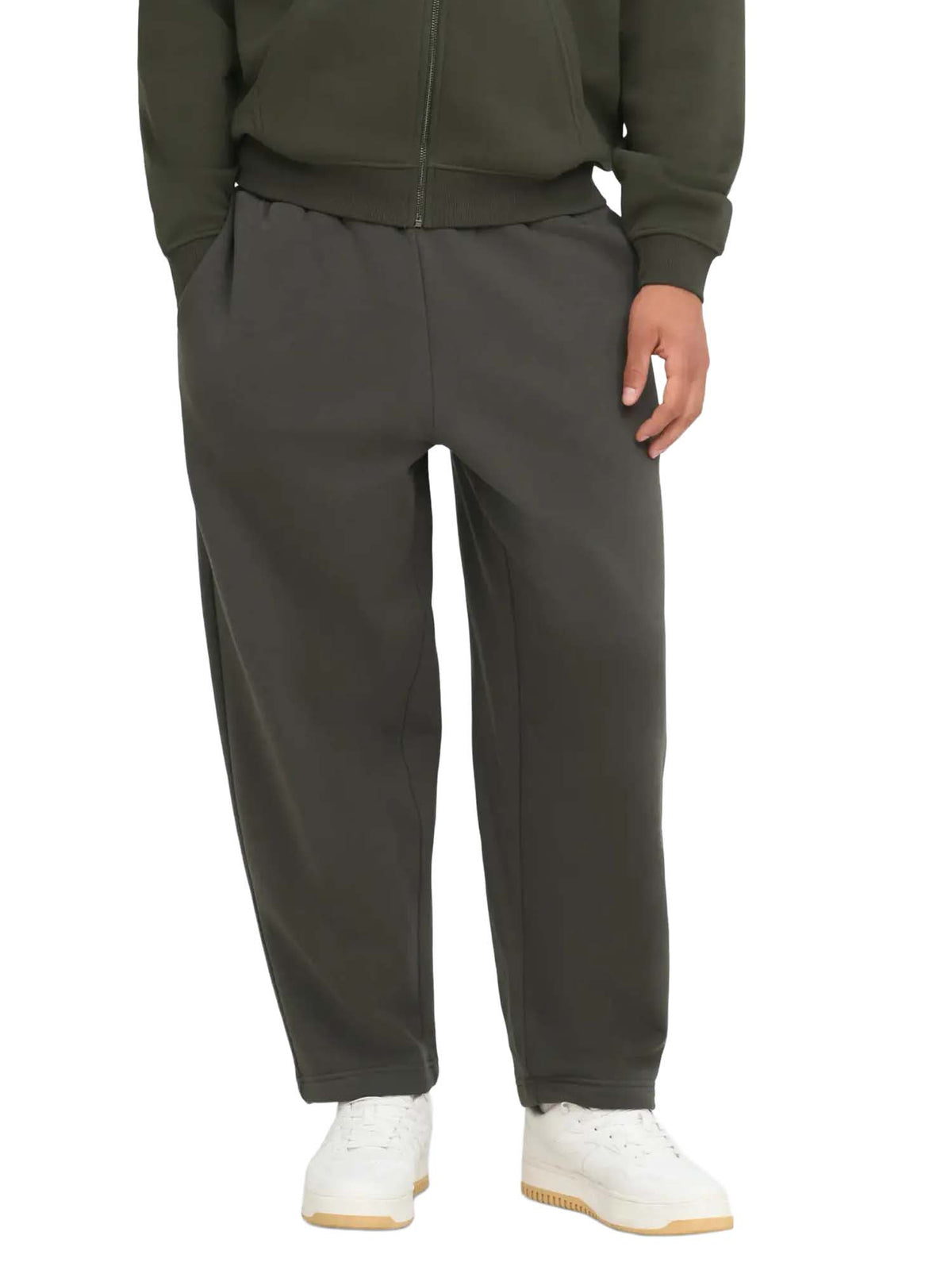 Only & Sons ONSCERES Wide Leg Fit Pantaloni in felpa Verde