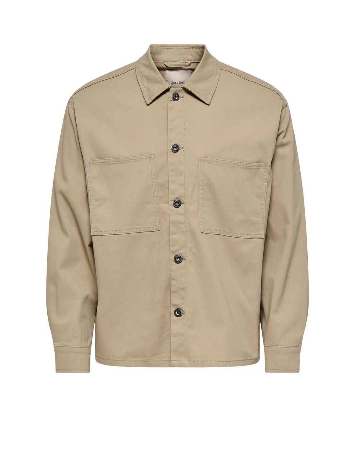 Only & Sons Onstoby Rlx 6687 Overshirt Beige