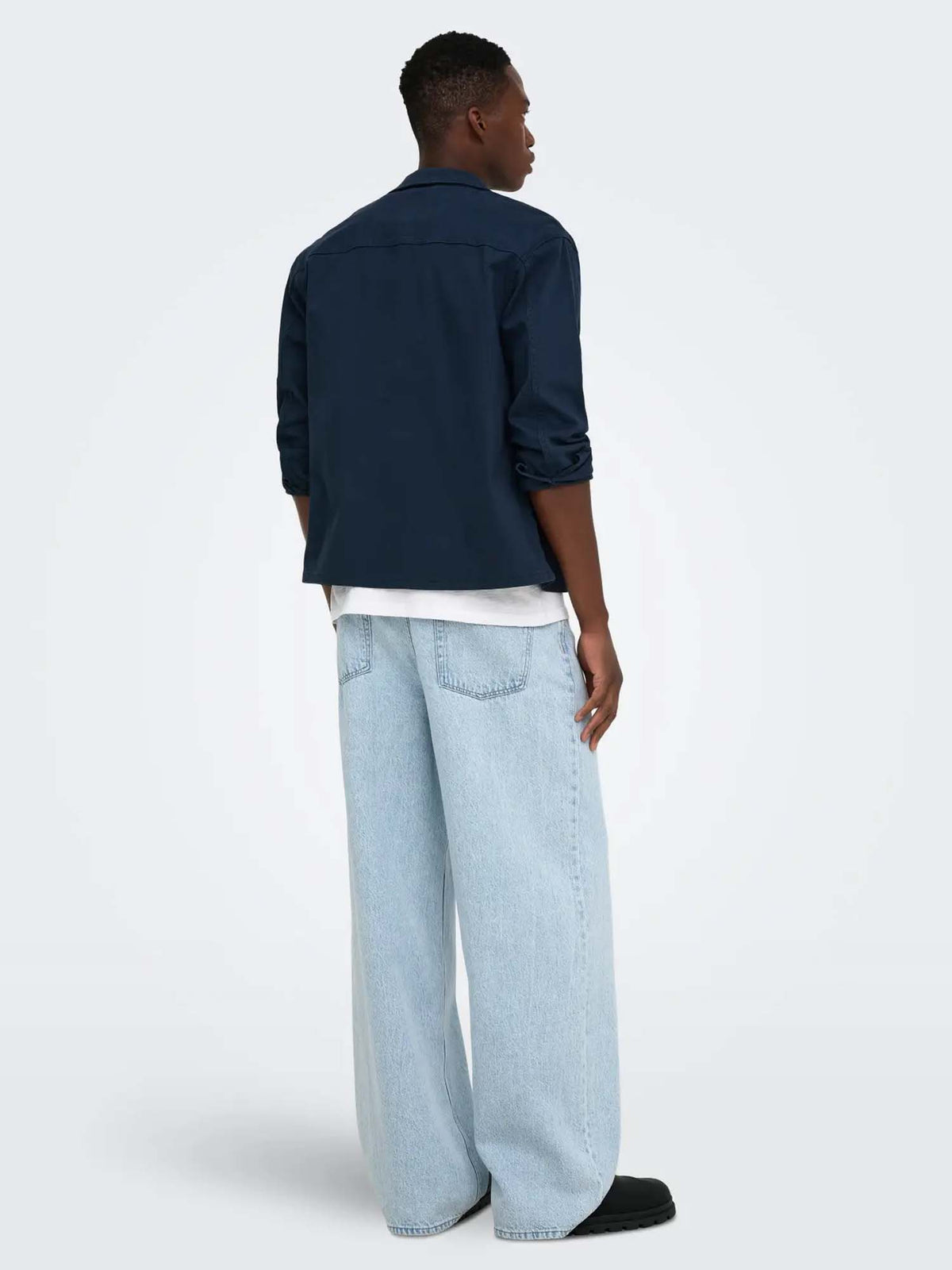 Only & Sons Onstoby Rlx 6687 Overshirt Blu