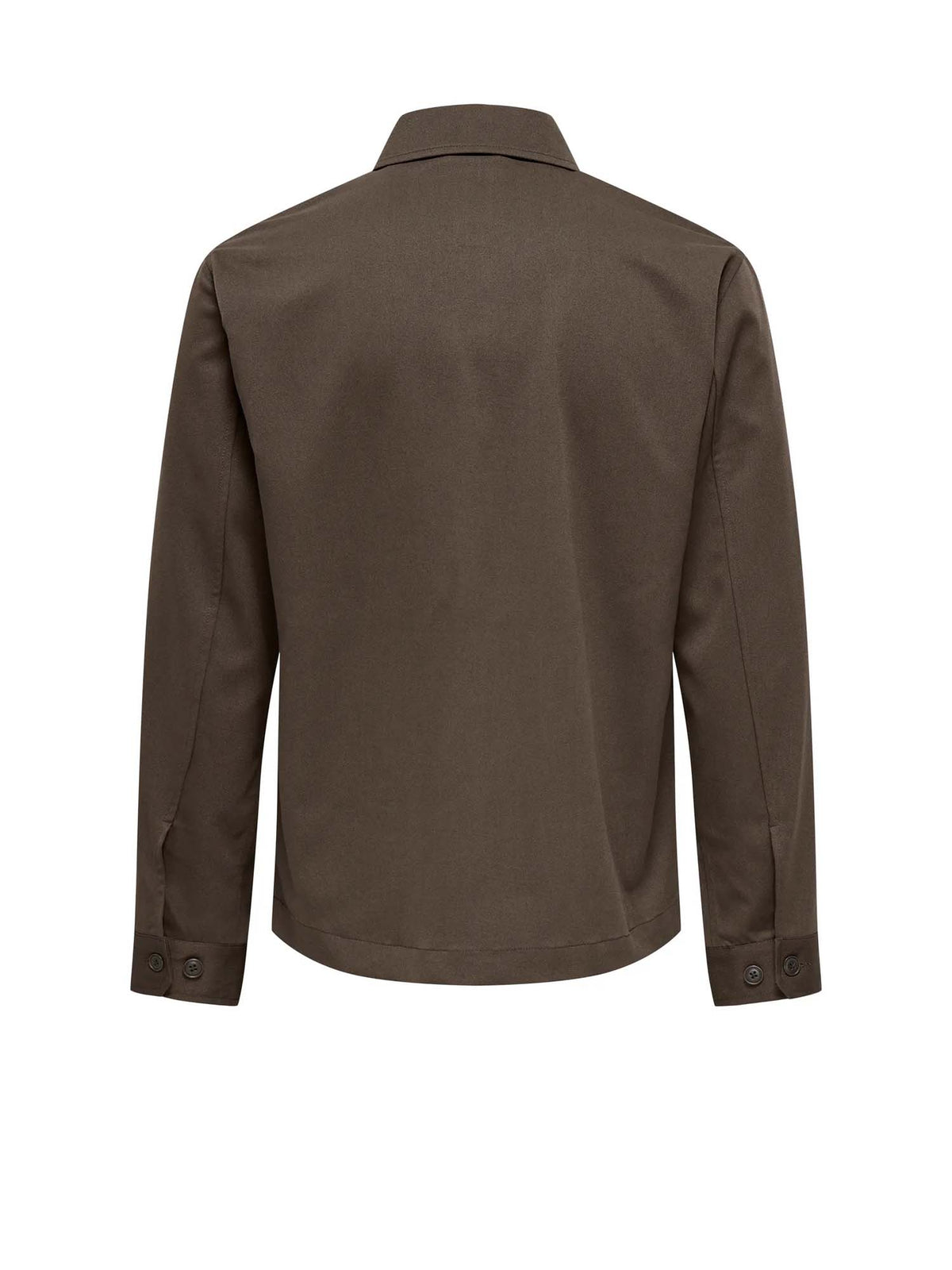 Only & Sons Onsmiro Reg 0346 Overshirt Frml Marrone