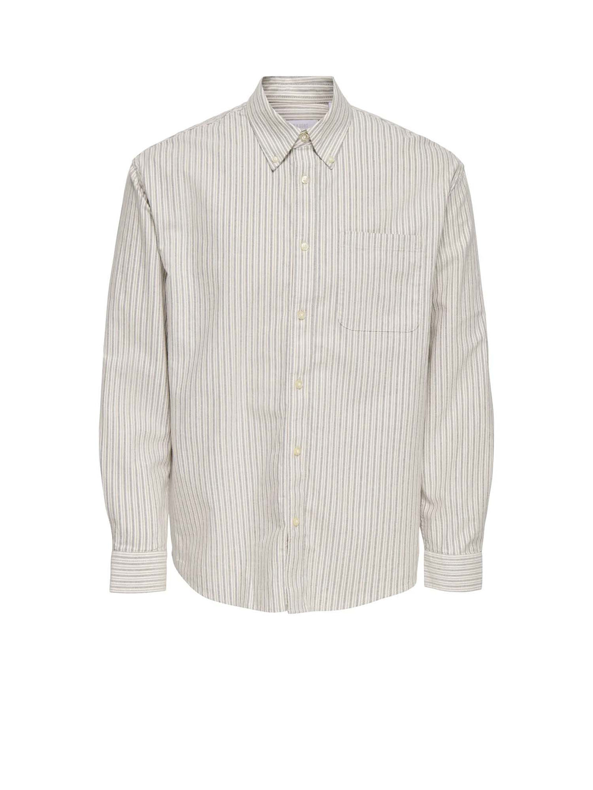 Only & Sons Onsoxford LS Shirt Frml Noos Marrone