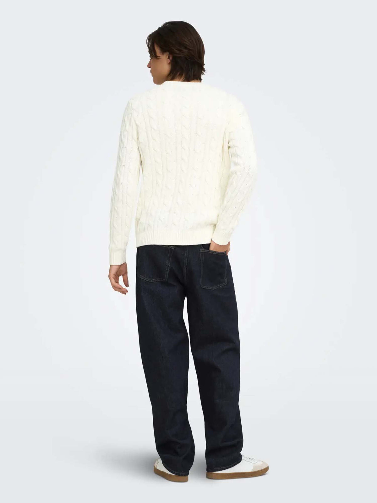 Only & Sons Onsfade Loose Db Rinse 6440 Az9 Dnm Noos Blu