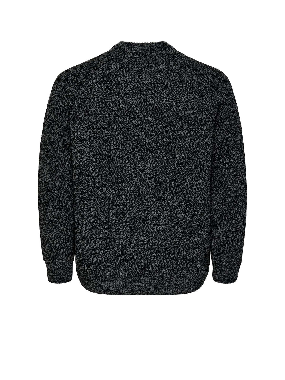 Only & Sons Maglione Join Relaxed LS Raglan Nero