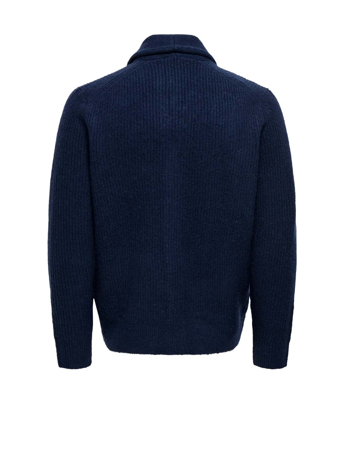 Only & Sons Onssky Rlx LS Cardigan Knit Frml Blu
