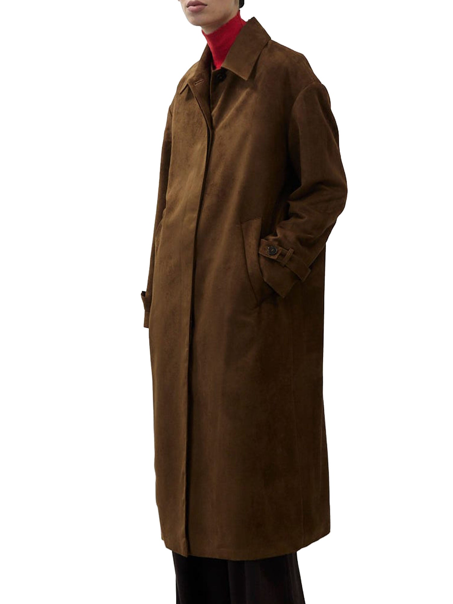 Alysi Trench Dainetto lungo Verde