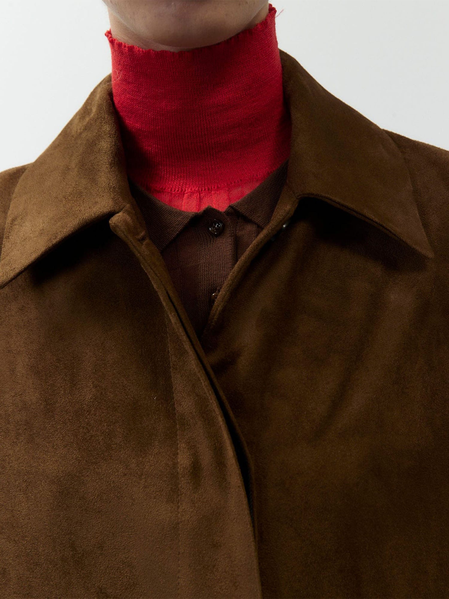 Alysi Trench Dainetto lungo Verde