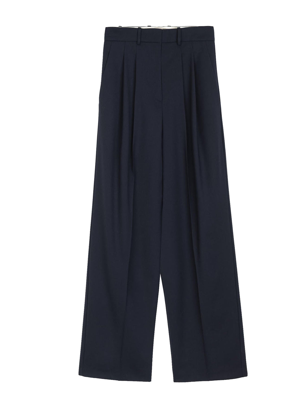 Alysi Pantalone ampio pinces Blu