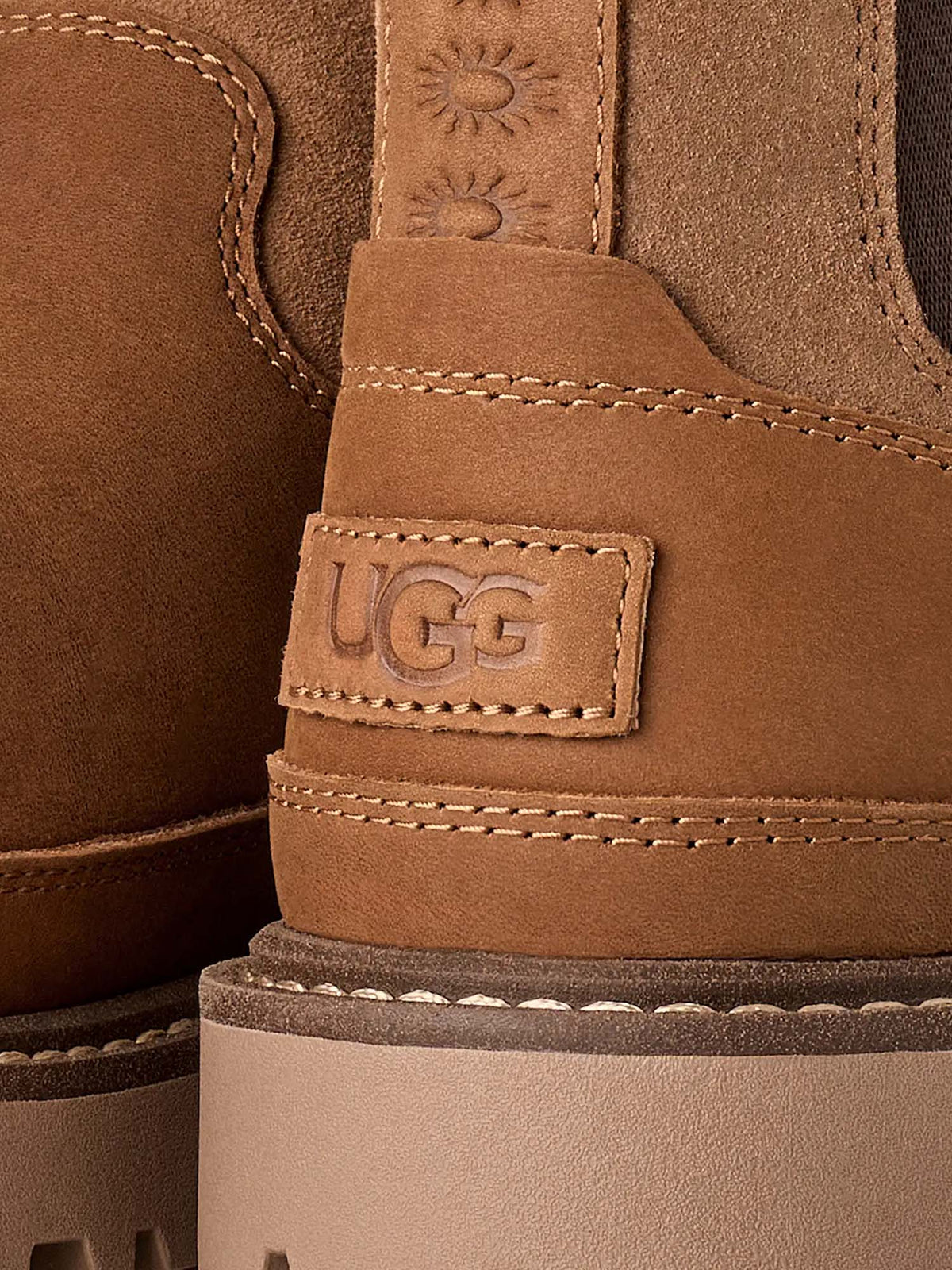 Ugg Stivali Chelsea Birch da uomo Marrone