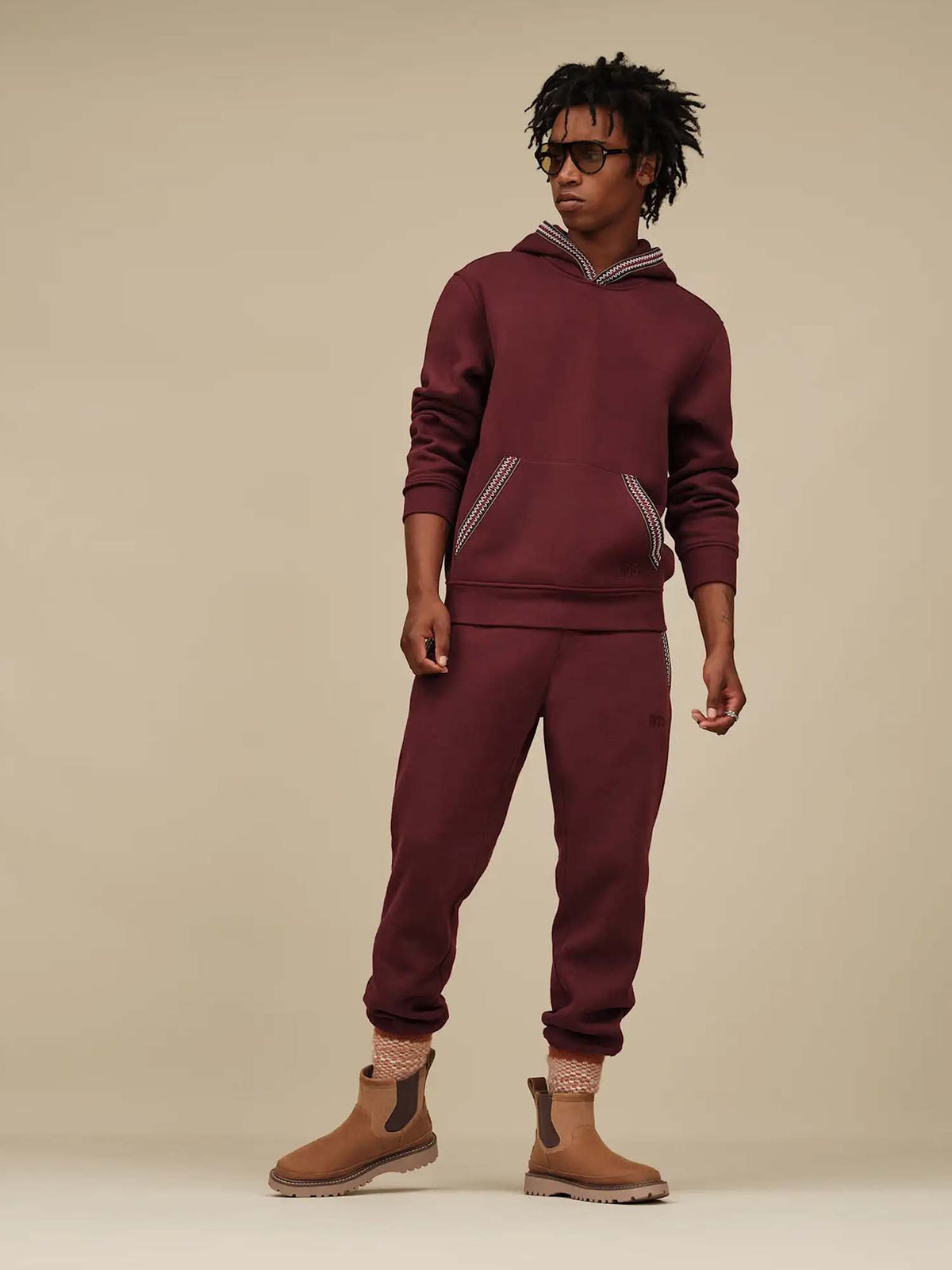 Ugg Stivali Chelsea Birch da uomo Marrone