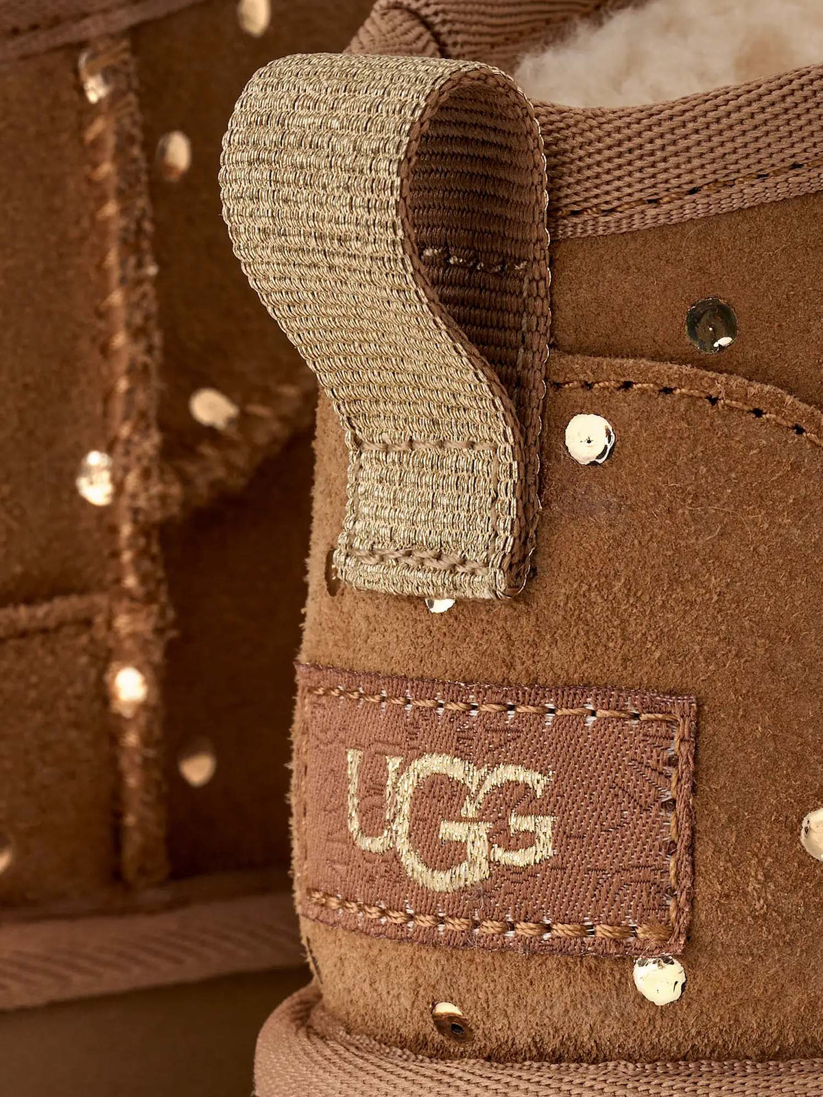 Ugg Stivaletti Classic Ultra Mini Shiny Dots Boot da bambini Marrone