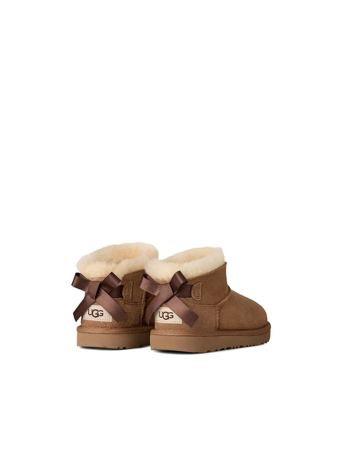Ugg Stivali Ultra Mini Bailey Bow da bambina Marrone