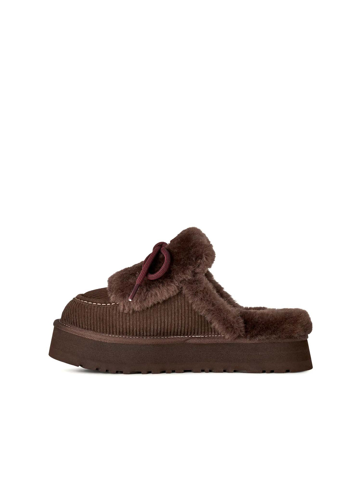 Ugg Sabot Disquette Heritage da donna Marrone