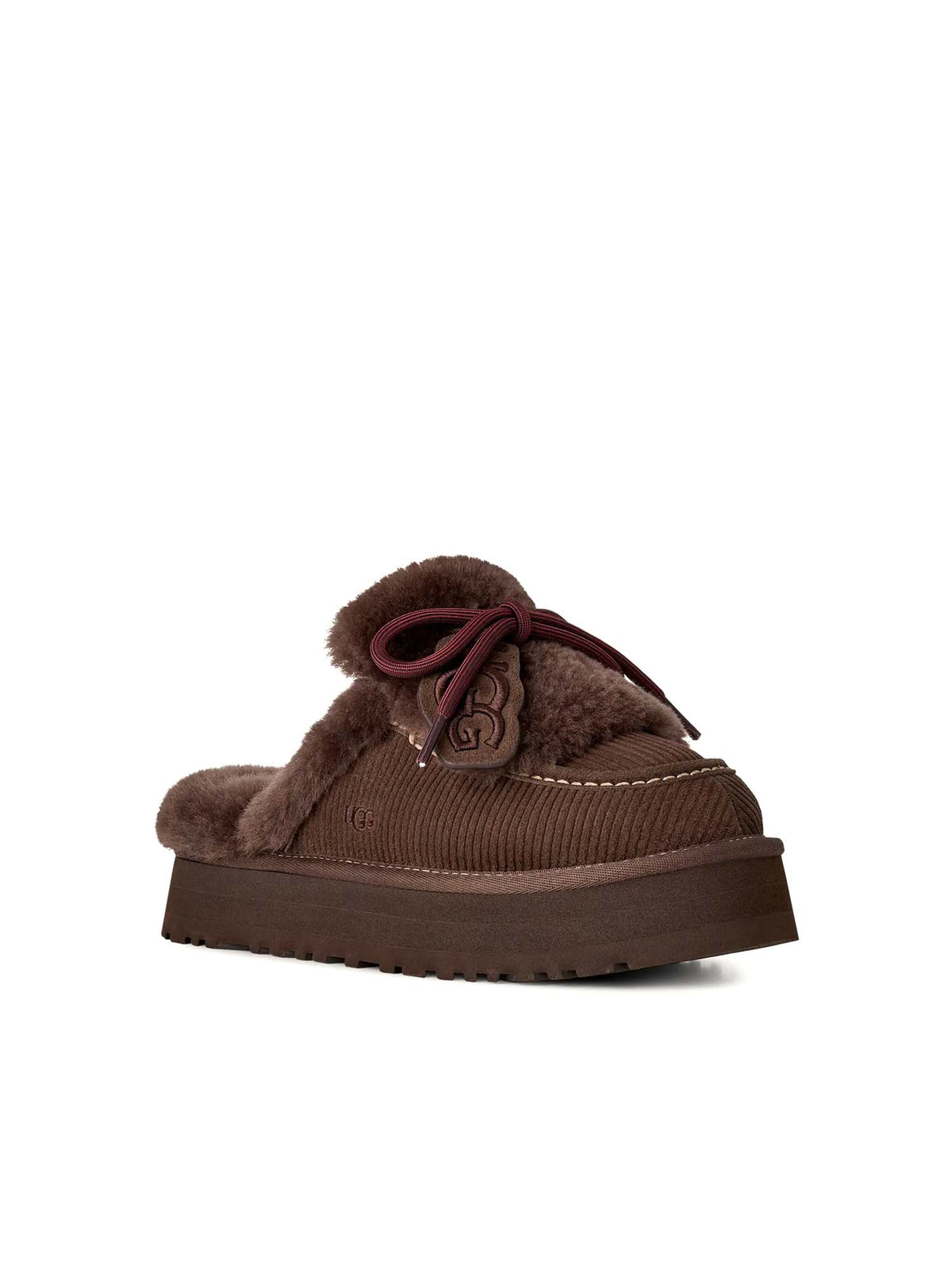 Ugg Sabot Disquette Heritage da donna Marrone